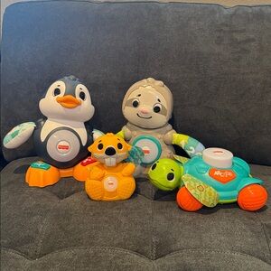 Fisher-Price Linkamals toys (bundle of 4)